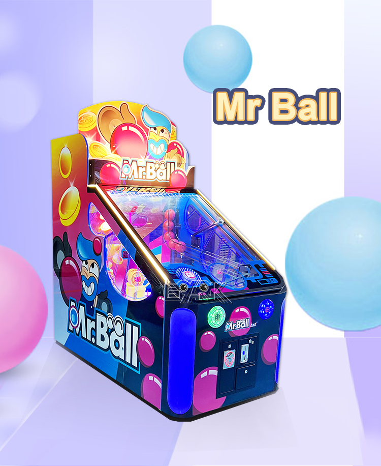 Arcade Ball Drop Lottery Indoor Amusement Ticket Redemption Game Machine factory