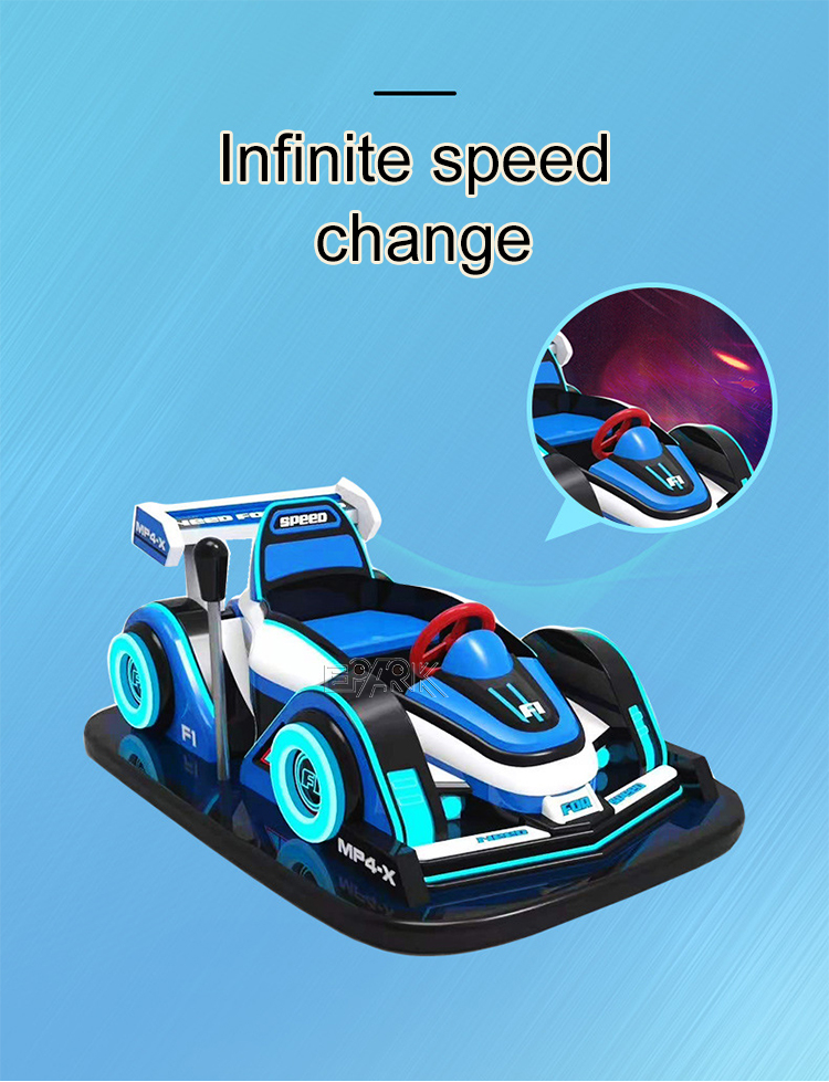 Outdoor Entertainment Amusement Park Ride Battery Bumper Car Music Remote Control Electrical Drift Car details