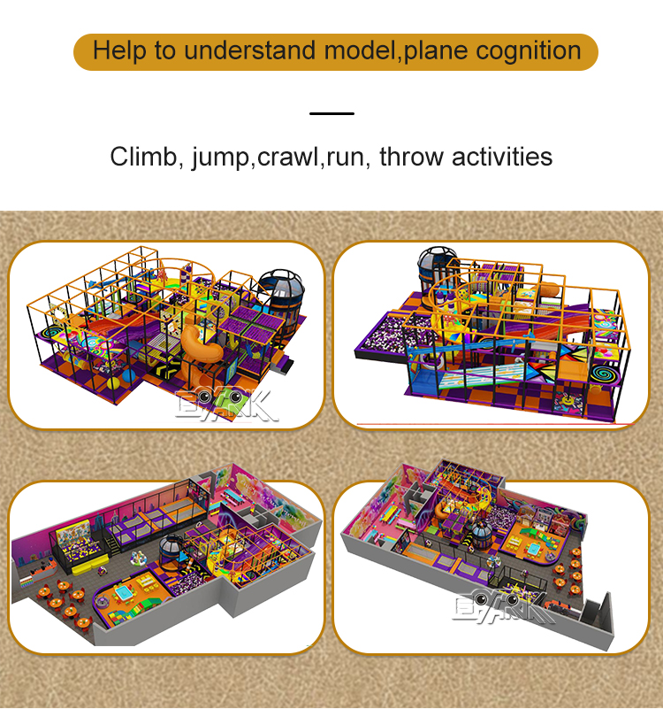 Kids Classic Jungle Gym Playground With Ball Pool manufacture