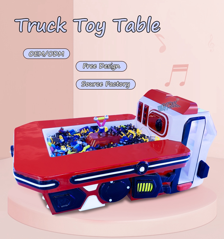 Fiberglass Building Block Table Learning Educational Toys For Kids Play factory