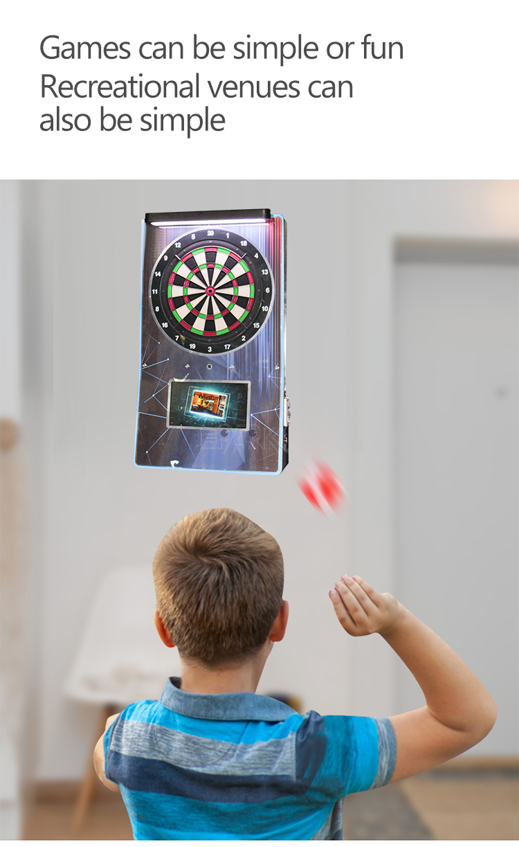 Coin Operated Darts Machine With Smart Online Match Darts Mini Plus Dart Game Machine For Game Center details