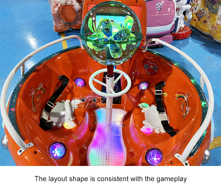Electric Indoor Playground Kids Swing Rides Machine Coin Operated Rotating Kiddie Rides Game Machine manufacture