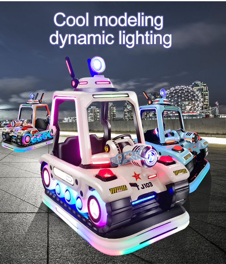 Outdoor Playground Electronic Battery Car Amusement Park Kids Car Game For Sale details