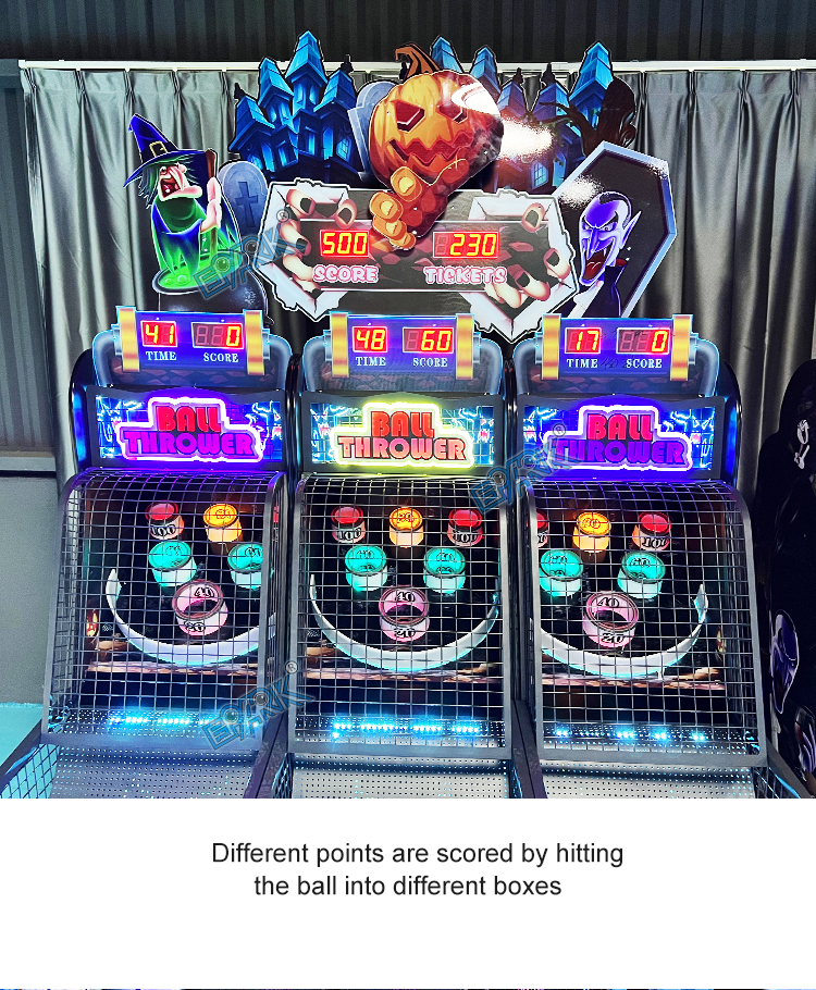Coin Operated Bowling Game Machine 3 Players Bowling Arcade Game Crazy Bowling Simulator Kid Indoor For Game Central manufacture
