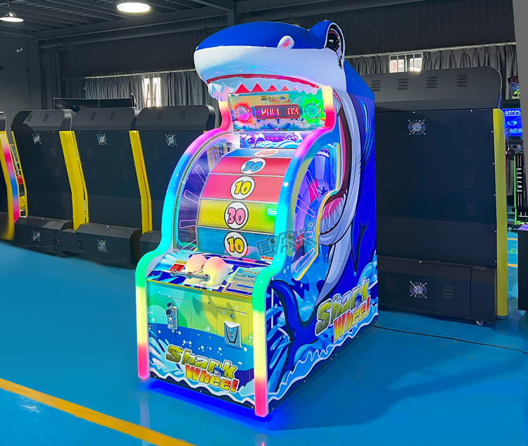 Indoor Coin Operated Arcade Juegos Para Ninos Shark Wheel Dinosaur Ticket Lottery Game Machine supplier