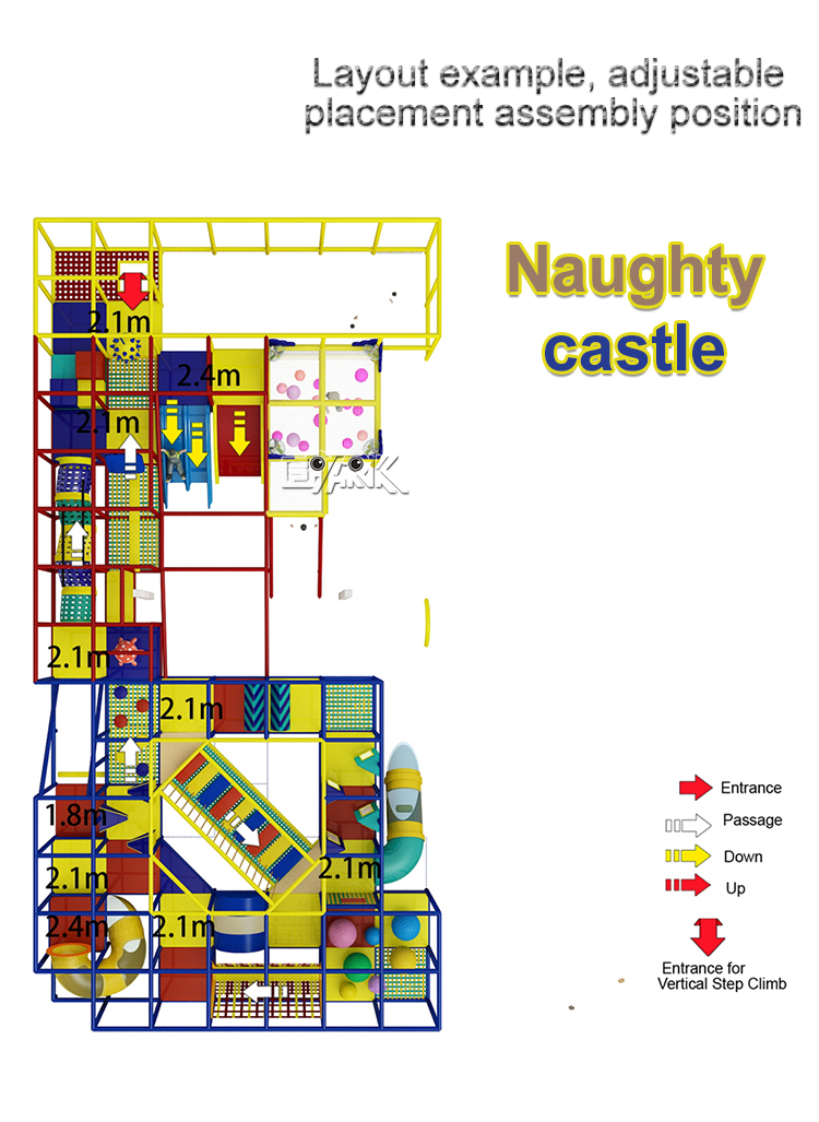 Amusement Park Indoors Playground Manufacture factory