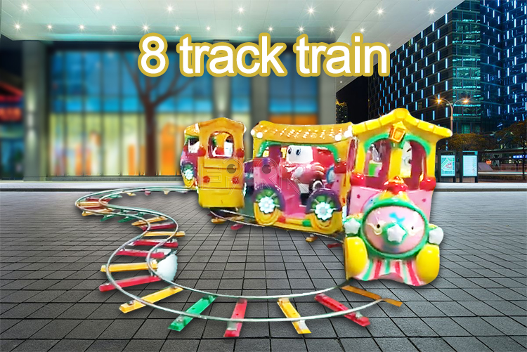 Ce Certificate High Quality Fiberglass Outdoor Electric Trains Set factory