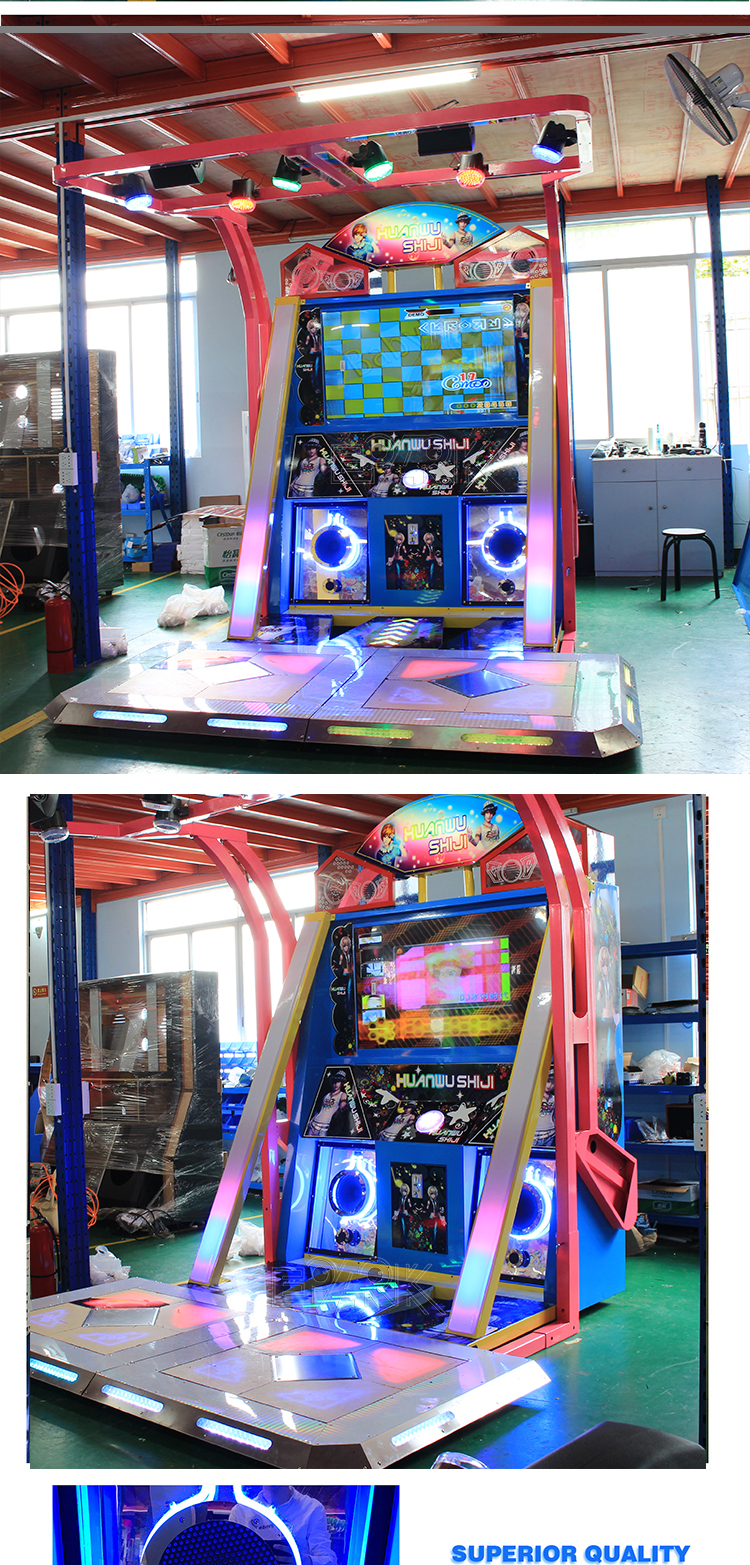 Hot Sale Coin Operated Arcade Dance Arcade Dancing Game Machine Dance Machine For Sale supplier