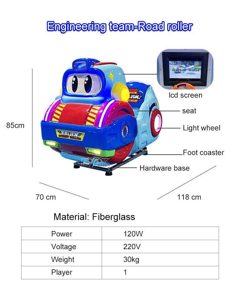 Wholesale Children's Electric Swing Car Electronic Game Children Riding Machine Coin Operated Children's Swing Car supplier