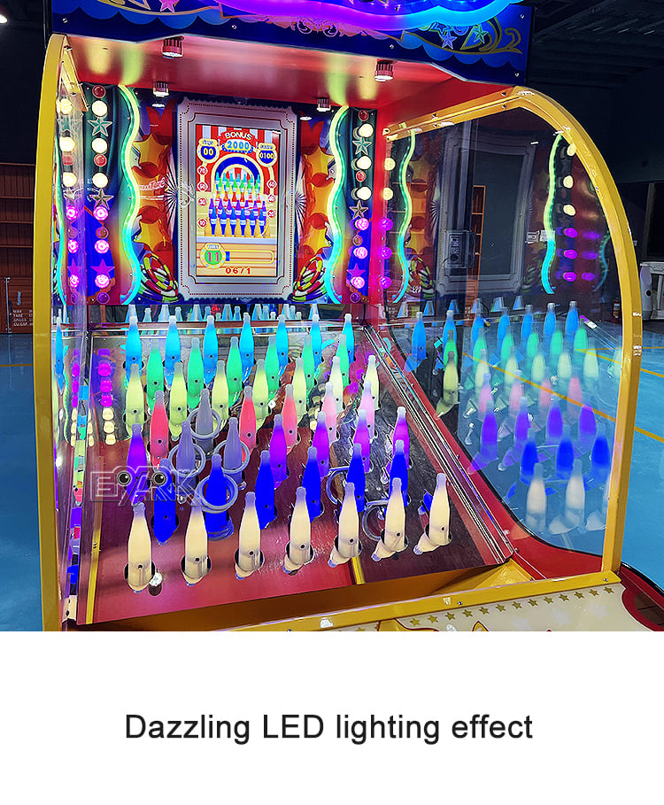 Booth Machine Ring Throwing Electric Coin Operated Indoor Ticket Redemption Game Machine manufacture