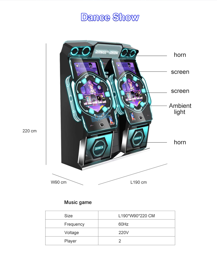 Hot Sale Coin Operated Amusement Dance Central Dancing Video Game Machine For Shopping Mall manufacture