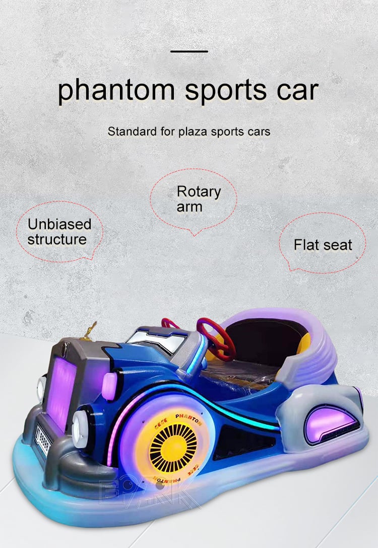 Amusement Games Fun Park Children Coin Operated Kids Electric Floor Bumper Car For Sale details