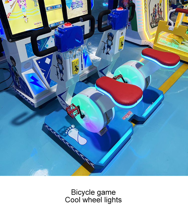 Coin Operated Gaming Machine High Quality Two Player Racing Bike Racing Arcade Machine For Child manufacture