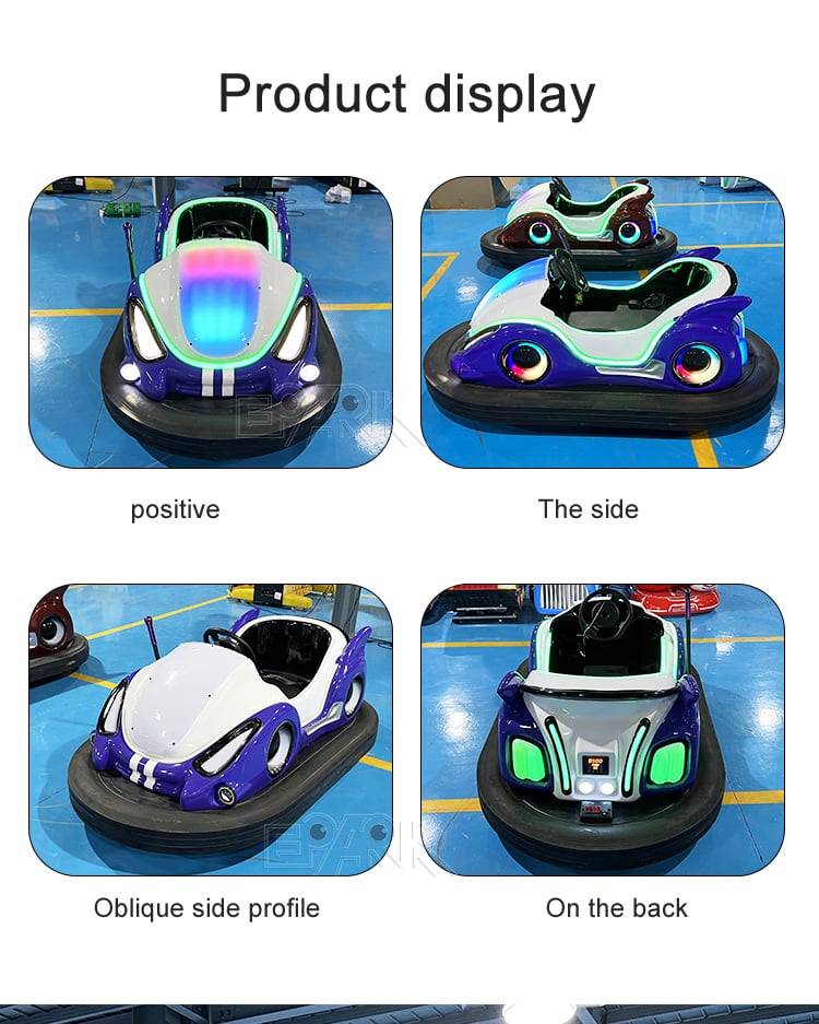 Indoor Outside Playground Ride Fiber Glass Material Battery Powered Kids Inflatable Bumper Car supplier