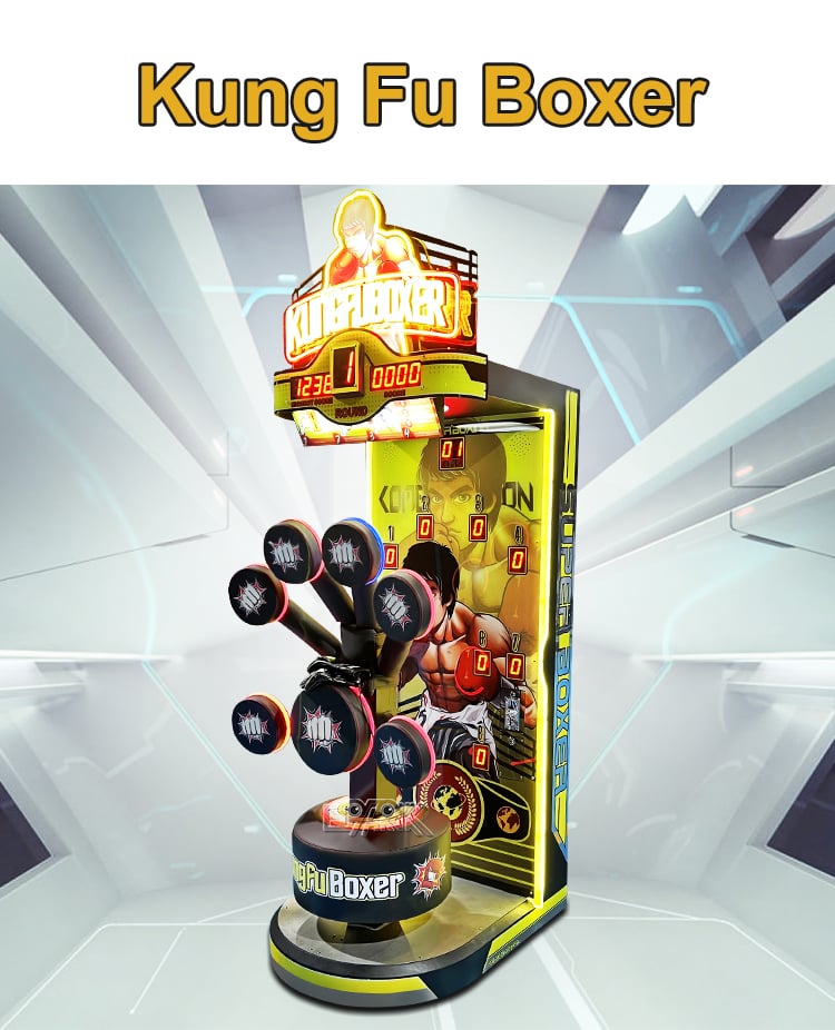 New Kick Boxing Machine Sports Music Boxing Punch Machine For Gaming Equipment manufacture