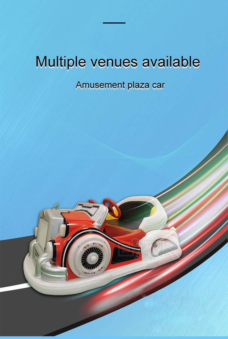 Amusement Games Fun Park Children Coin Operated Kids Electric Floor Bumper Car For Sale details
