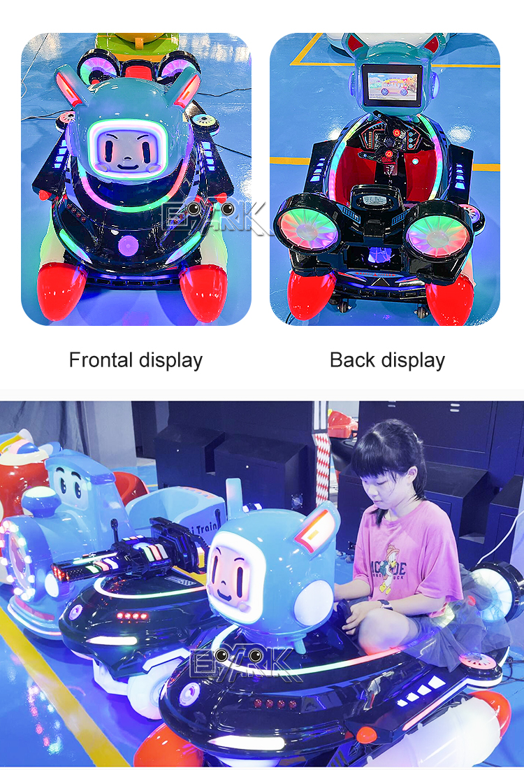 Amusement Park Coin Operated Kids Video Game Machine Plastic Swing Machine Kiddie Ride For Sale factory