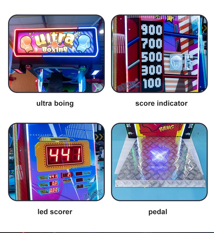 High Quality Boxing Game Machine Sport Training Force Boxing Machine Amusement Equipment factory