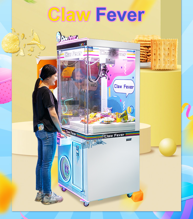 Coin Operated Claw Crane Machine New Snack Claw Crane Machine For Game Center details