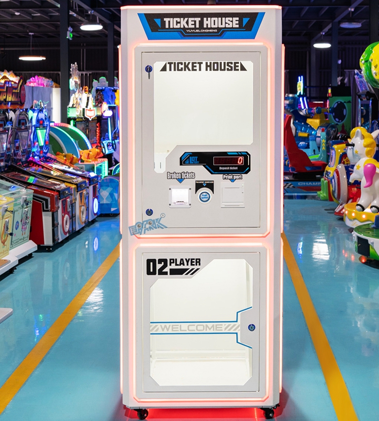 Arcade Mini Small Cash Bill Exchange To Coin Token Ticket Exhcanger Machine House For Amusement Claw Crane Game Dispenser supplier