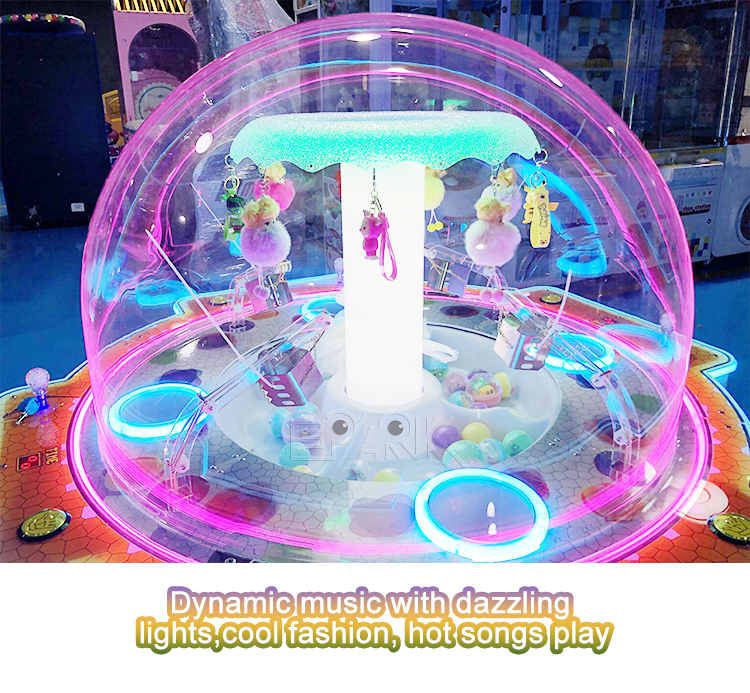 Coin Operated Amusements Kids Candy Vending Claw Crane Catch Candy Game Machine Claw Machine details