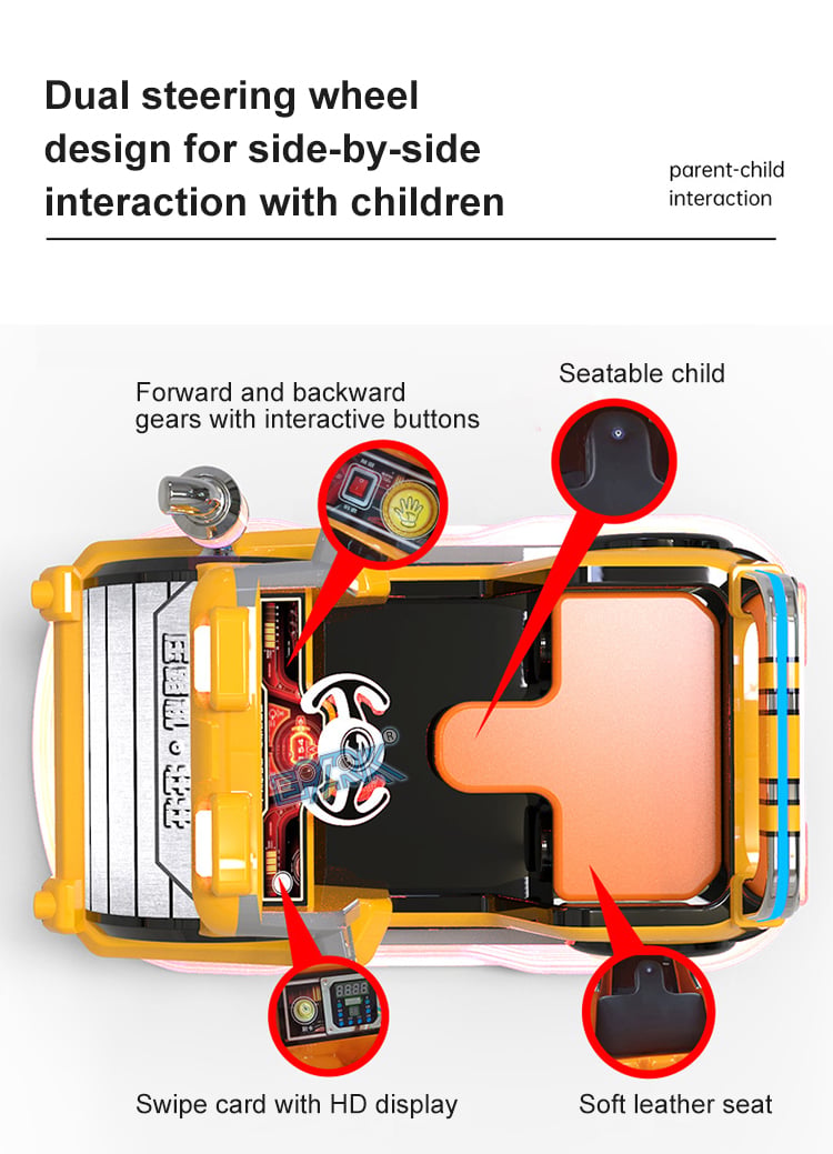 Indoor And Outdoor Adults Kids Bumper Car Amusement Park Rides Electric Battery Operated Bumper Car details