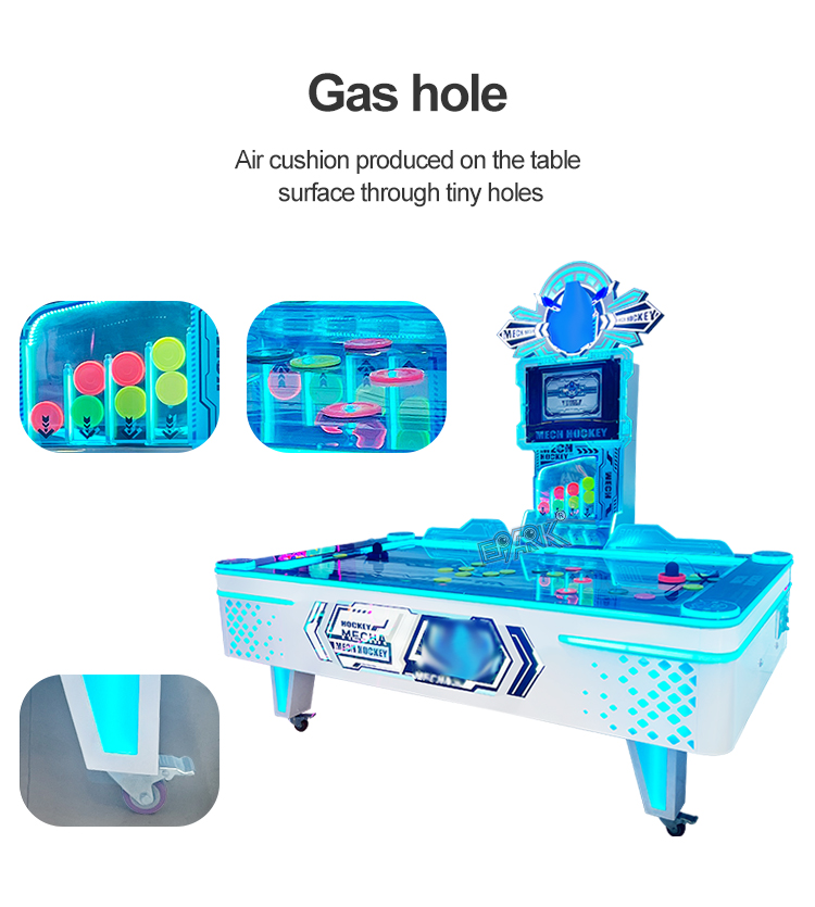Indoor 2 Players Ticket Redemtion Air Hockey Table Arcade Game Machine Air Hockey Game Machine For Amusement factory