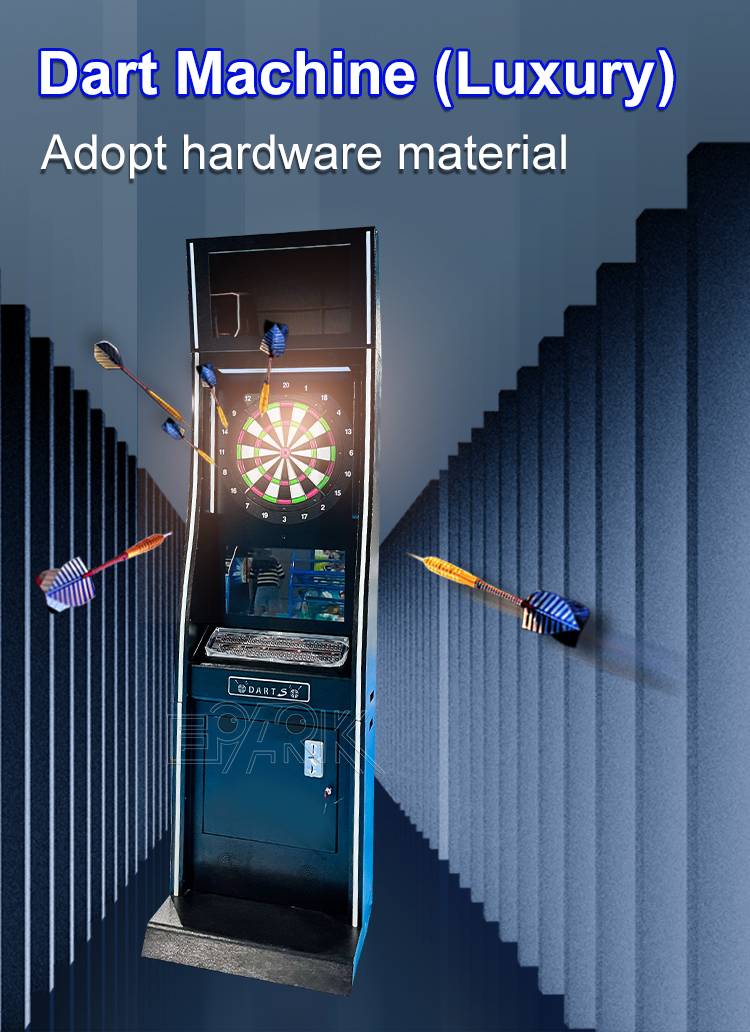 Luxury Dart Game Machine Indoor Sports Coin Operated Electric Darts Machine manufacture