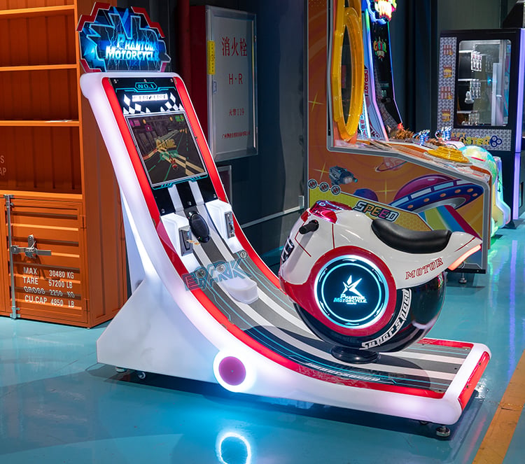 Motorcycle Driving Simulator Arcade Motor Racing Car Game Machine For Game Center details