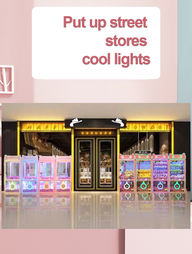 Coin Operated Game Machine Toy Vending Arcade Claw Crane Machine Claw Machine details