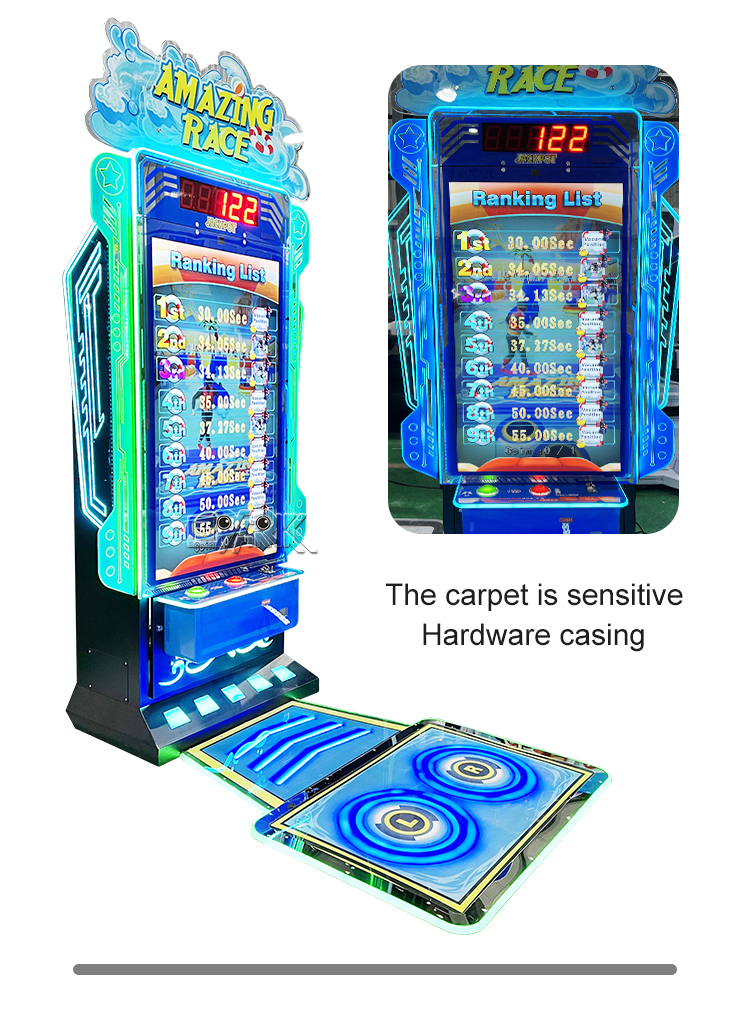 Arcade Funny Adventure Sport Somatic Game Machine Amazing Race Game Machine For Amusement Park details