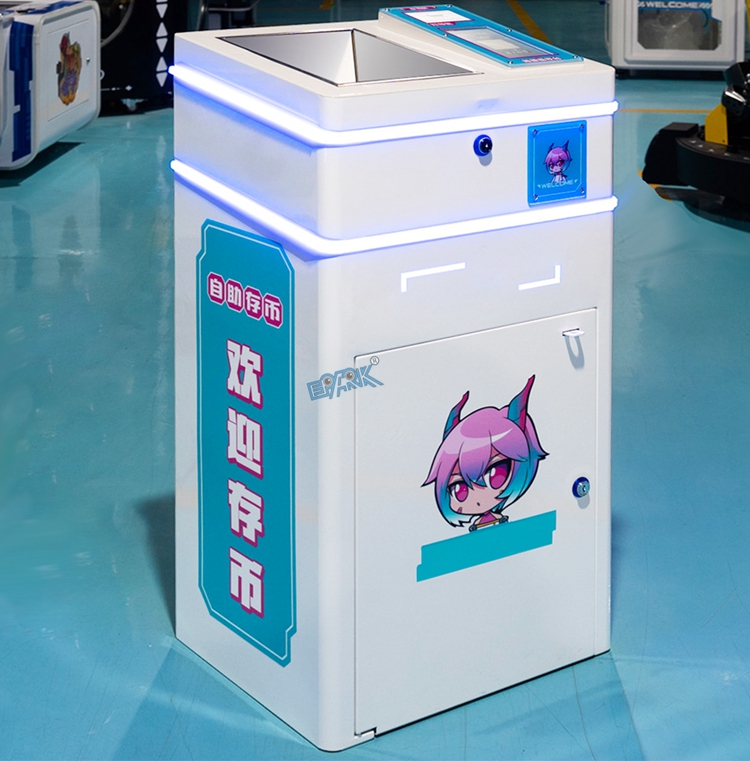 Auto Mini Small Cash Bill Exchange To Coin Token Deposit Exchange Machine manufacture