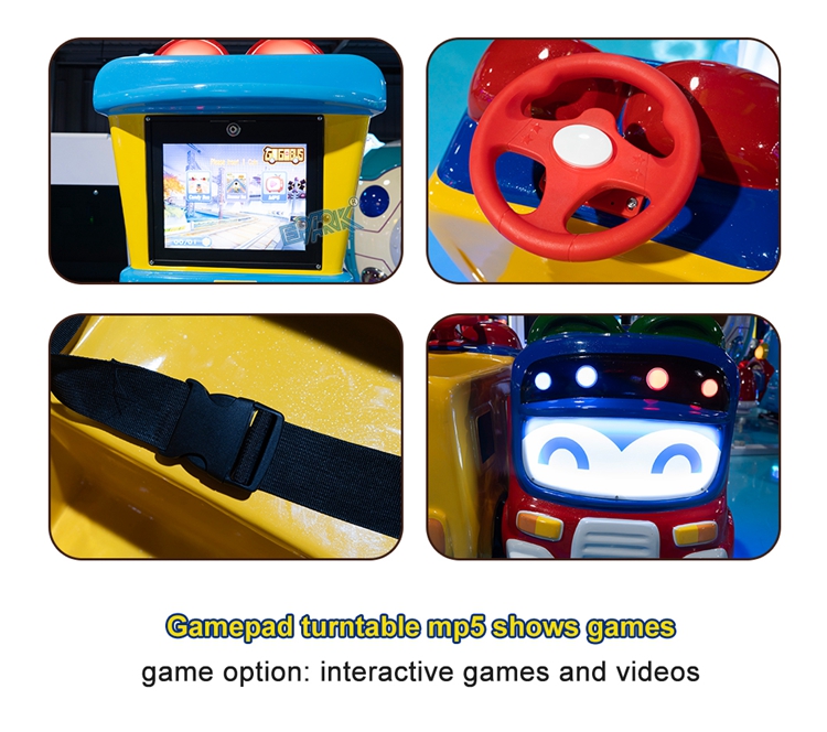 Coin Operated Kids Carousel Electronic Rotation Go Round Carousel Game Machine details