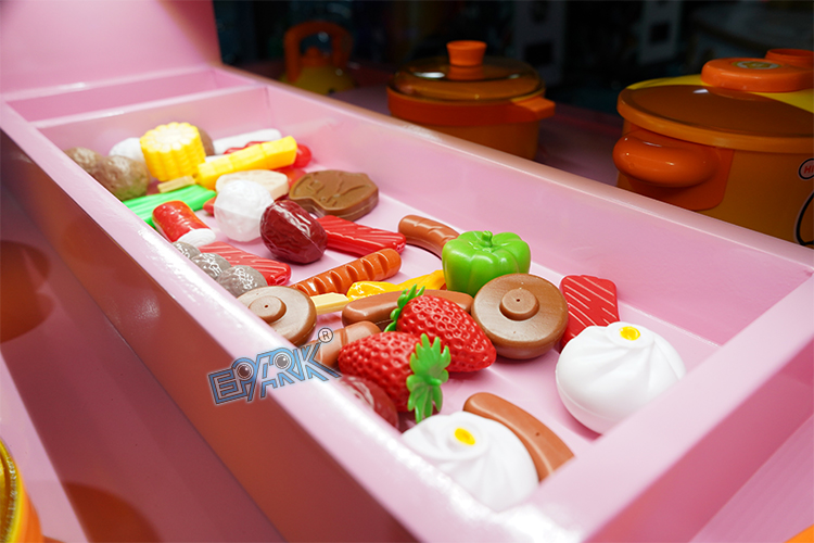 Indoor Amusement Educational Intelligent Toy Machine Kids Diy Building Block Table For Sale manufacture