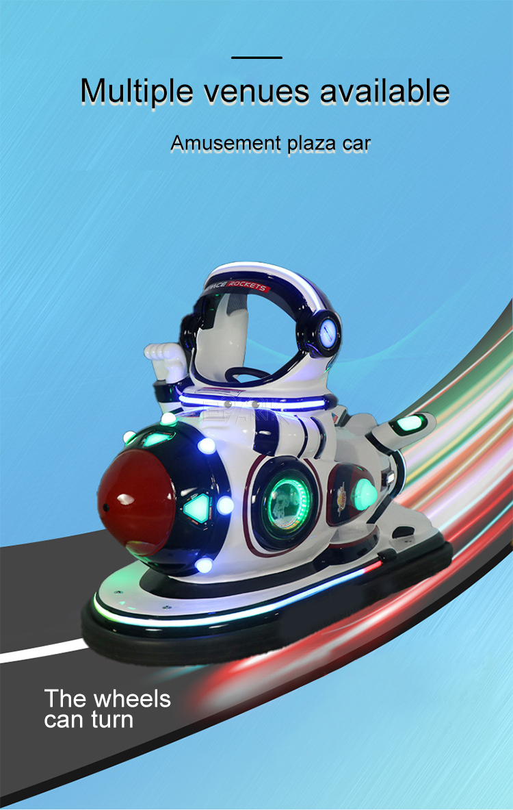 Child Electric Bumper Toy Car Square Park Ride on Kids Bumper Car With Remote Control manufacture