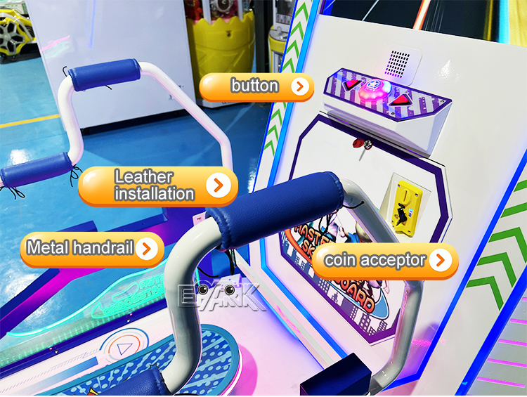 Amusement Game Park Indoor Electric Skating Sport Arcade Game Machine Master Skateboard Skiing Machine supplier