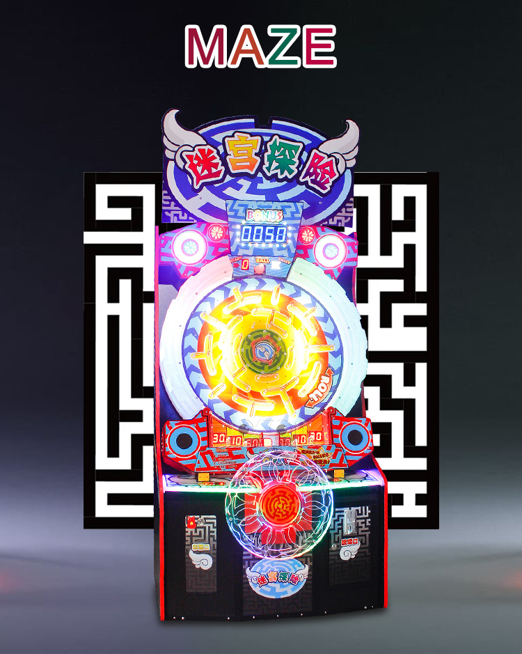 Carnival Arcade Games For Kids Ball Drop Fall Amusement Arcade Ticket Game Machine details