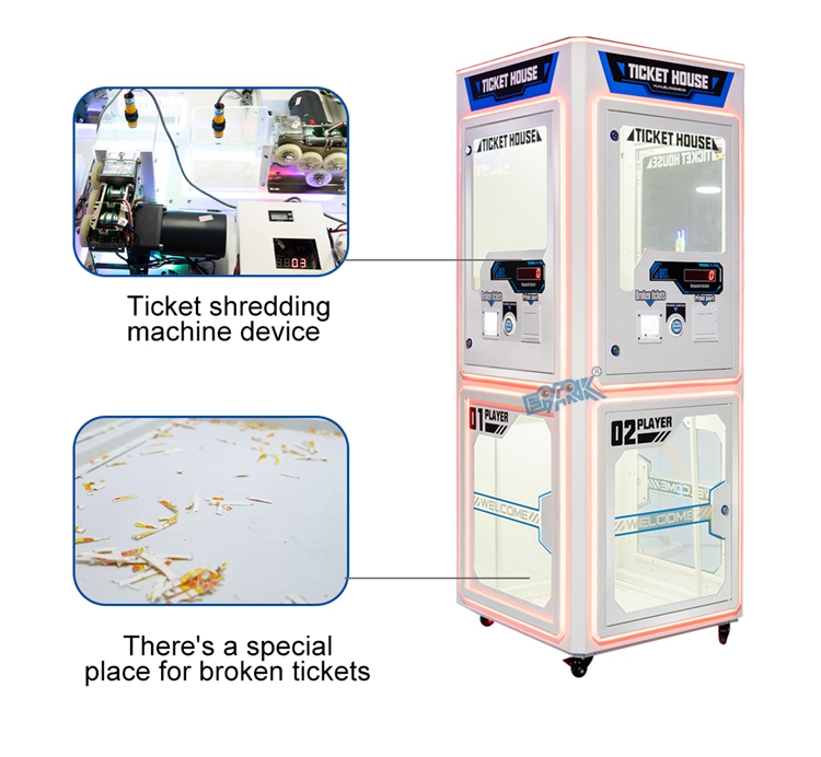 Arcade Mini Small Cash Bill Exchange To Coin Token Ticket Exhcanger Machine House For Amusement Claw Crane Game Dispenser factory