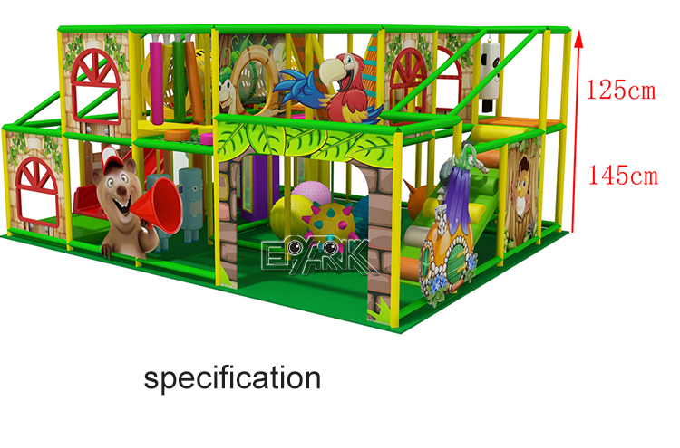 Custom Design Indoor Playground 150 Square Meters Soft Play Equipment Ball Pool Amusement Rides factory