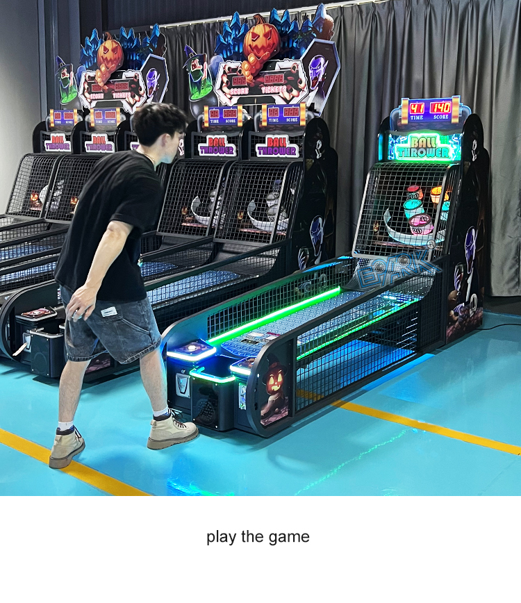 Coin Operated Game Machine Crazy Bowling Game Indoor Sport Redemption Tickets Arcade Games Machine details
