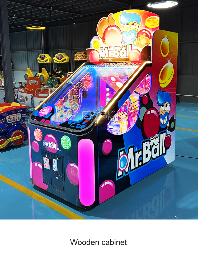 Arcade Ball Drop Lottery Indoor Amusement Ticket Redemption Game Machine supplier