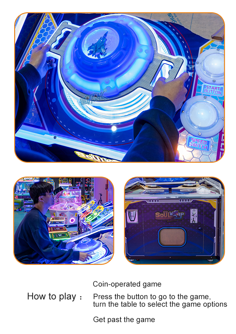 Coin Coperated Arcade Redemption Lottery Ticket Redemption Round Video Game Machine manufacture