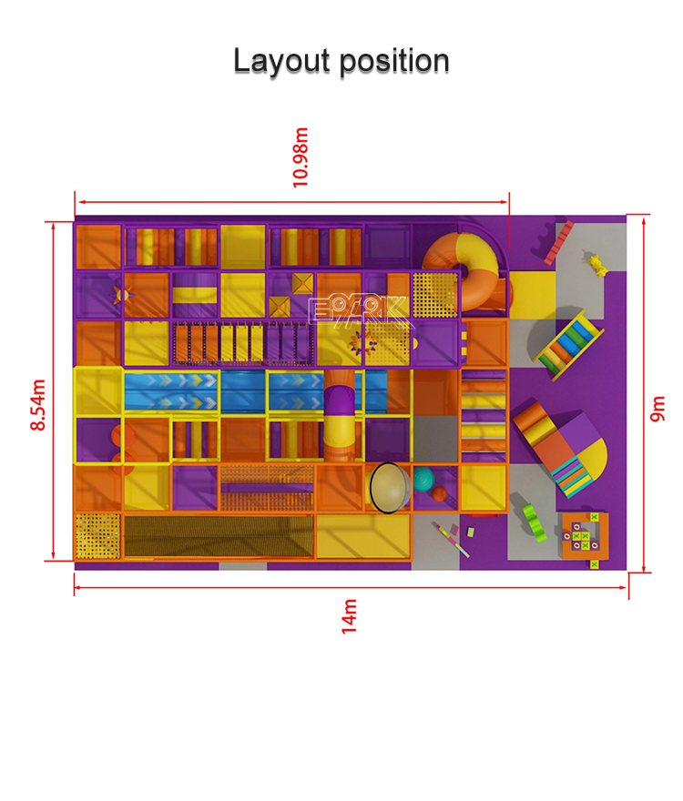 Larger Indoor Playground factory