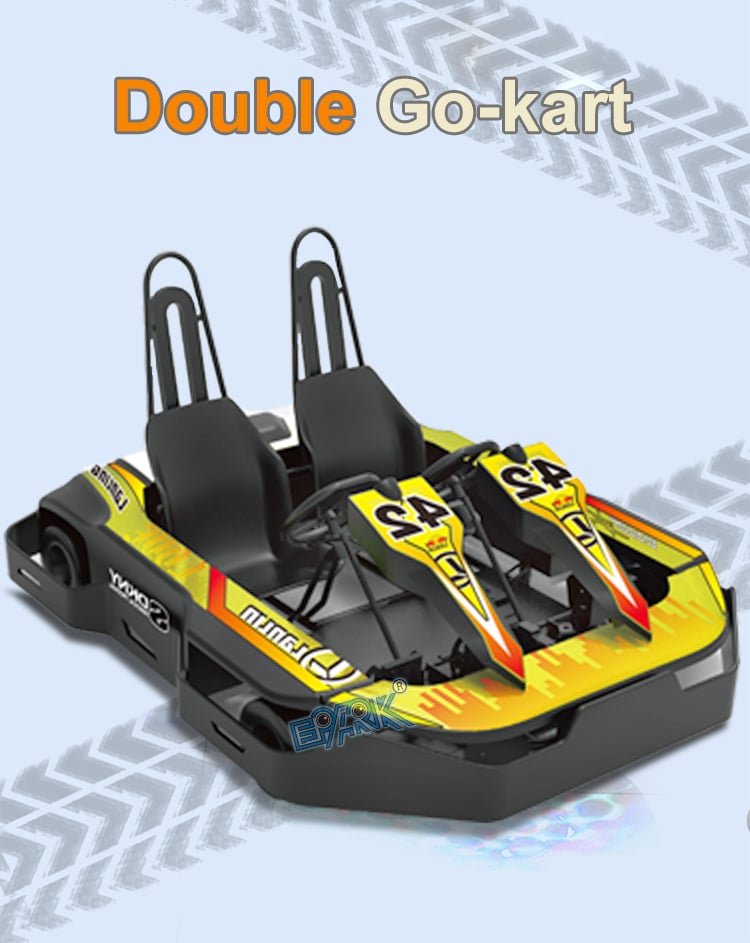 2 Seat Electrico Karts Kids Karting Car Electric Go Kart For Adults factory