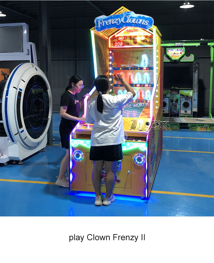Clown Frenzy Redemption Machine Arcade Coin Operated Kids Indoor Games supplier