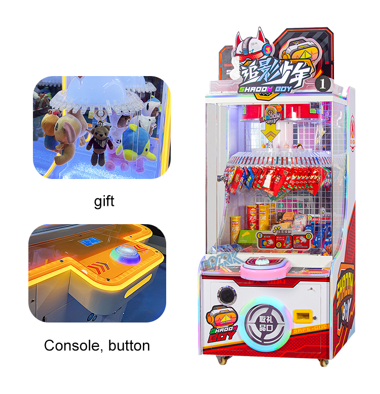 Coin Operated Arcade Game Machine Automatic Toy Claw Crane Machine details