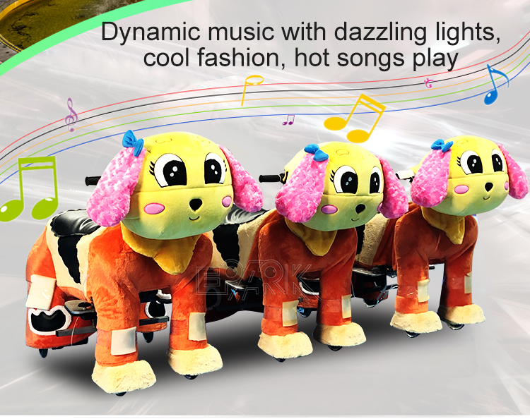Plush Animal Ride On Electric Scooter Ride On Animal Toys Animal Robot For Sale factory