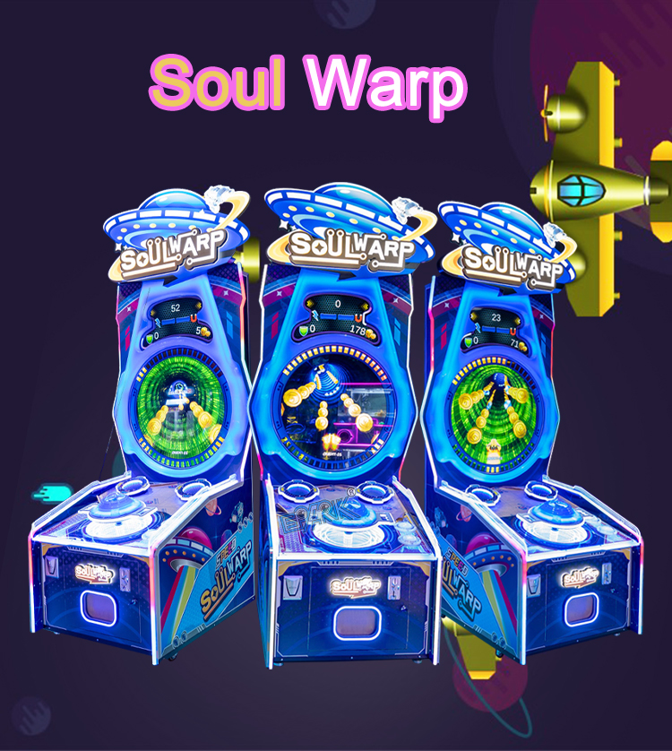 Coin Coperated Arcade Redemption Lottery Ticket Redemption Round Video Game Machine manufacture