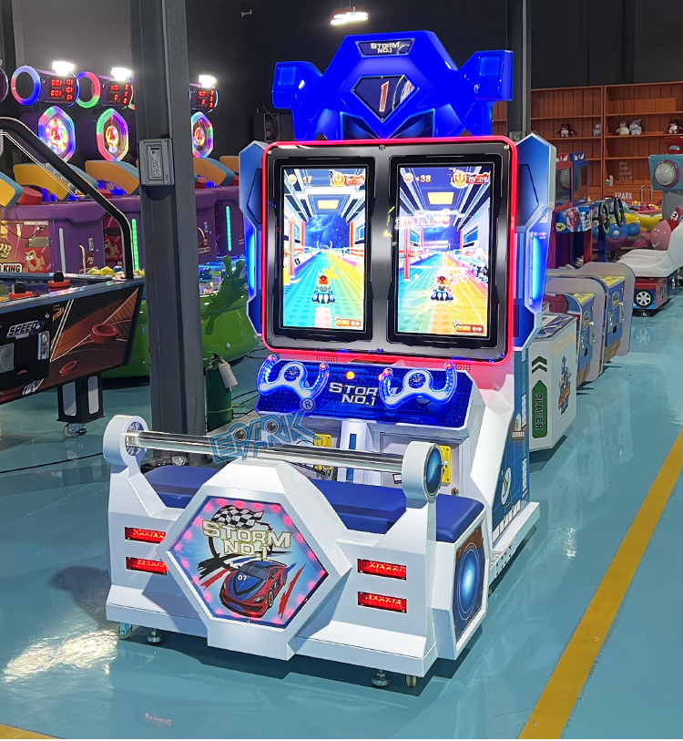 EPARK Coin Operated Game Racing Simulator Game Machine Video Arcade For Game Zone factory