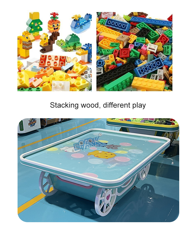 Luna Park Carriage Building Block Table supplier